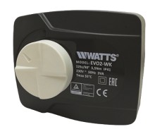 Электрический привод WATTS CLASSIC EVO2 для управления смесительными клапанами V3GB и V4GB